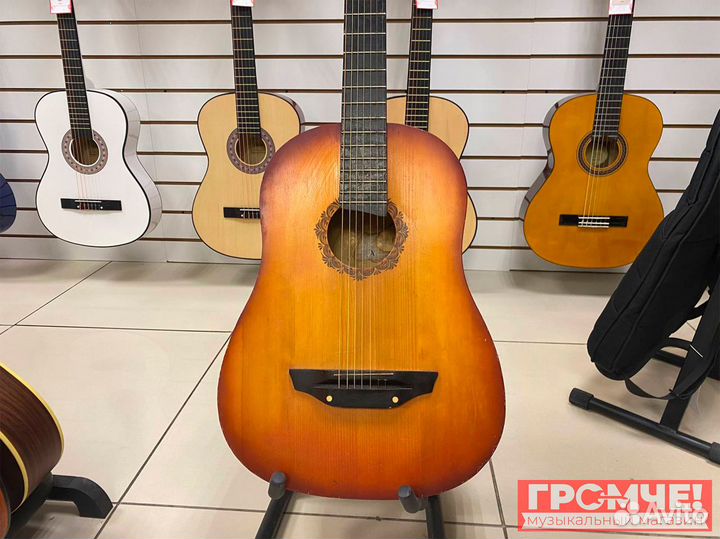 Гитара советская семиструнная Б/У