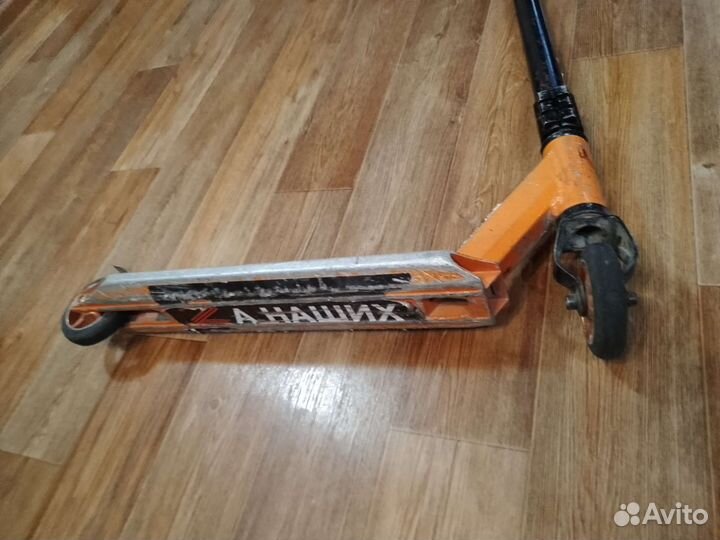 Трюковой самокат бу Фокс про