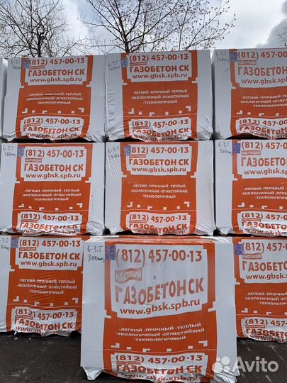 Газобетон D400