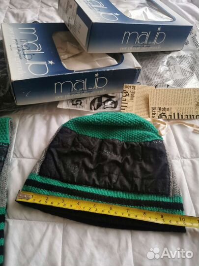 Шапки и шарф Galliano оригинал Италия