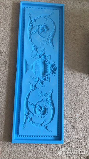 Форма пано силикон для гипса и пластика