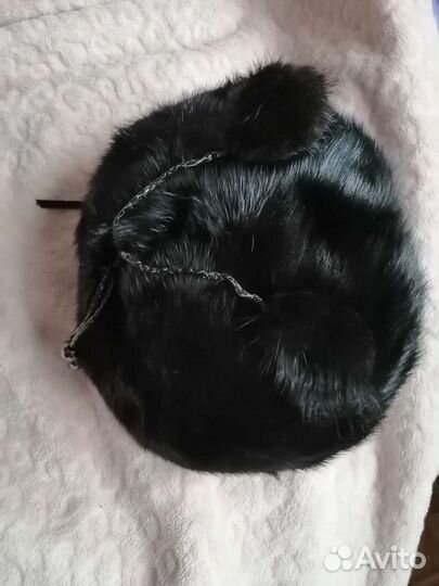 Берет женский норковый