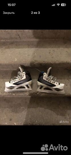 Вратарские коньки bauer