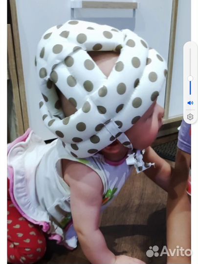 Детский шлем защитный для малышей