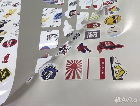 Печать стикеров