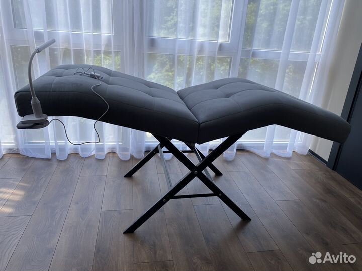 Анотамическая кушетка с держателем для лампы