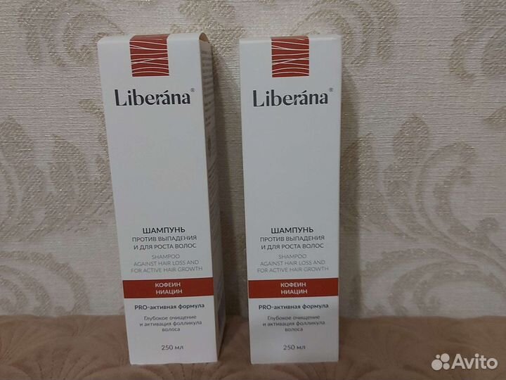 Шампунь лечебный с кофеином и ниацином