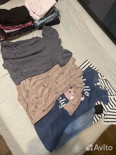 Вещи для девочки пакетом 92-104