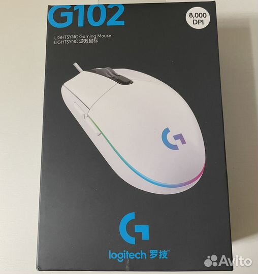 Мышь logitech g102
