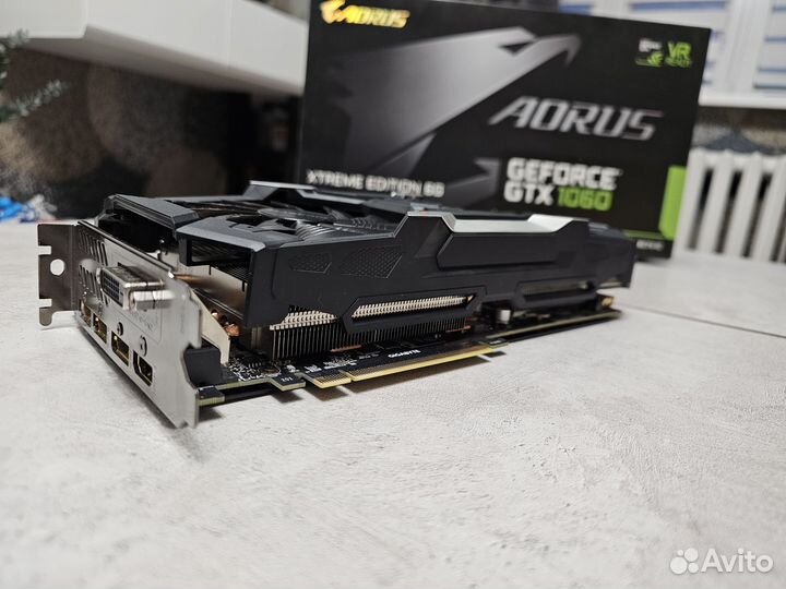 Видеокарта GTX 1060 6gb Aorus Xtreme Edition