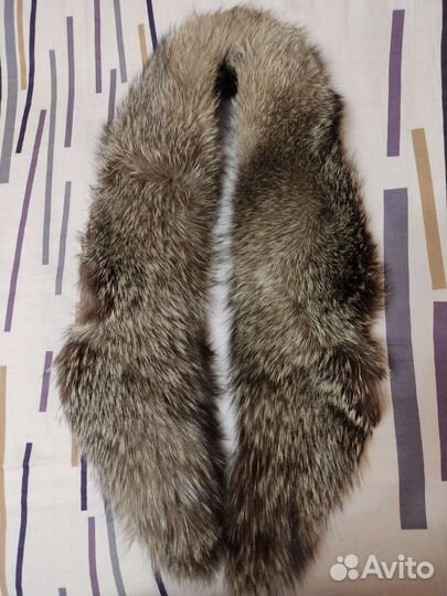Меховой воротник песец