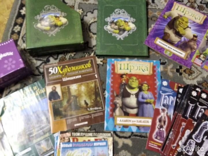 Журналы D Agostini,Bratz и др