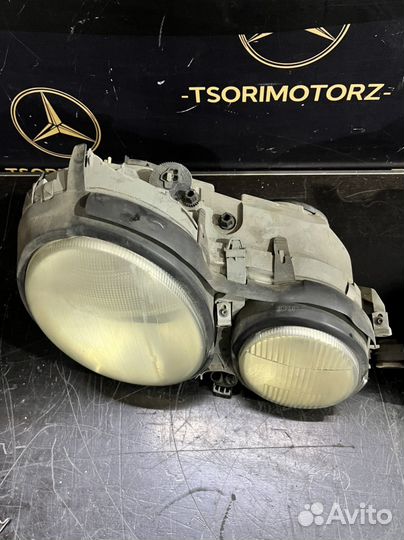 Фары Мерседес w210 ксенон левый руль