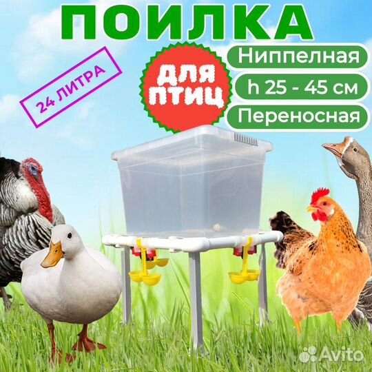 Поилка для кур