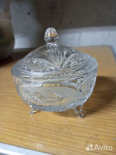 Салатник хрустальный