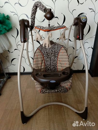 Детские электронные качели