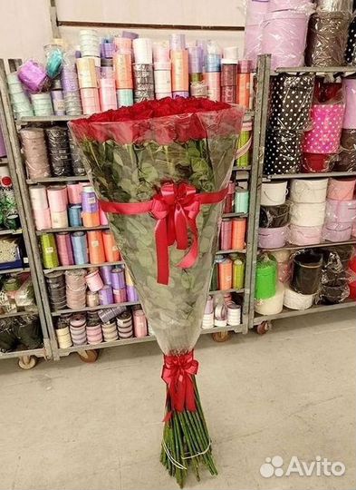 101 Роза Цветы Букеты 51 25 Роз Доставка