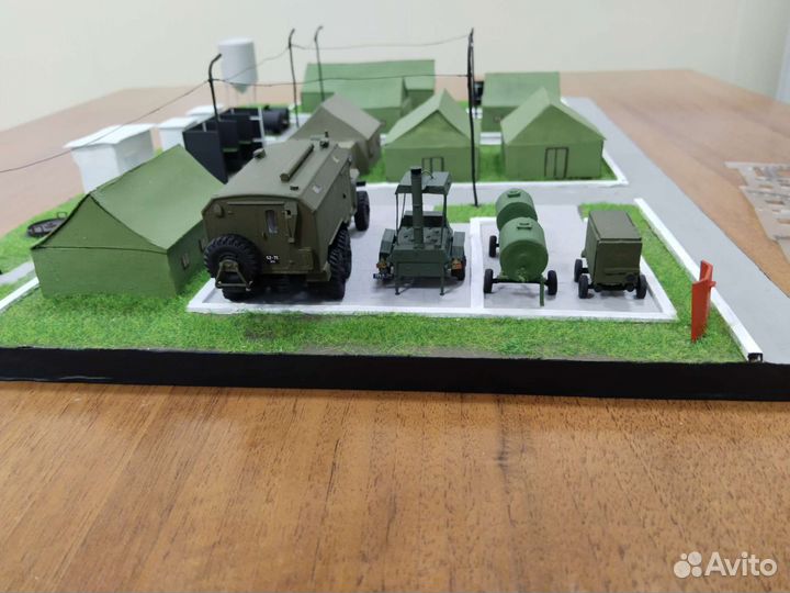 Макет пункта хозяйственного довольствия