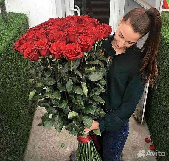 Высокие розы Гигантские розы Доставка цветов