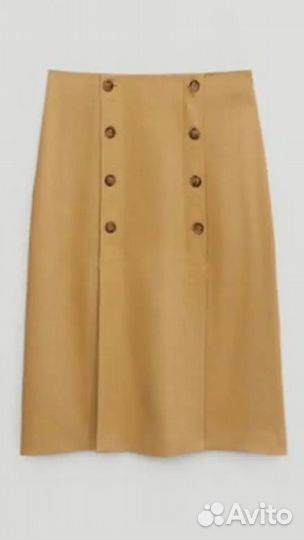 Юбка льняная Massimo dutti