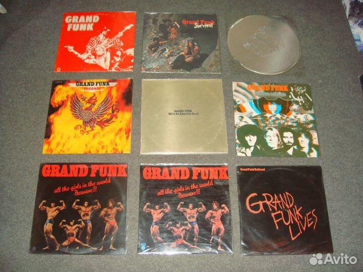 Коллекция винила Grand Funk 9LP