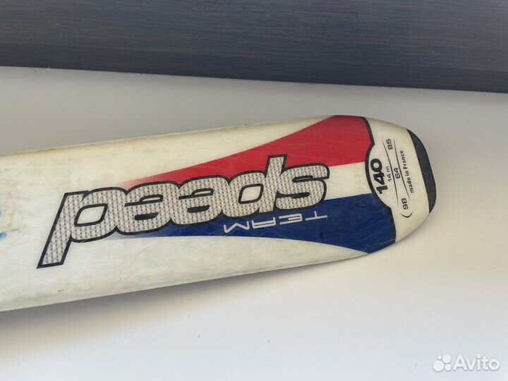 Горные лыжи с креплениями