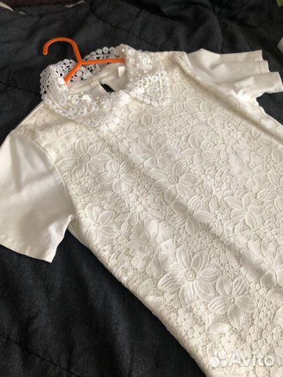 Блузка белая 38-40