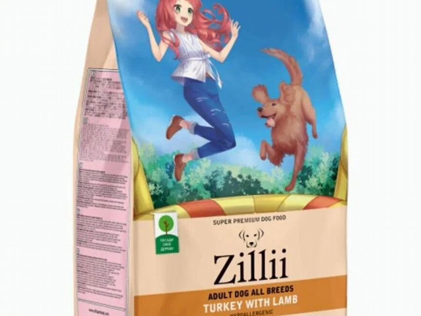 Корм сухой для собак zillii Adult Dog 3кг