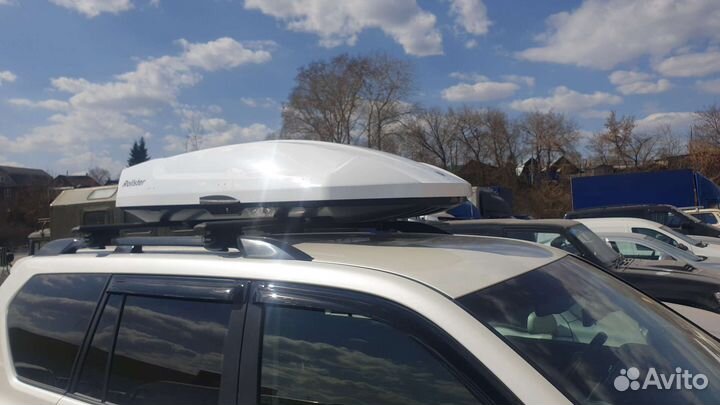 Автобокс 450л Rollster белый глянец