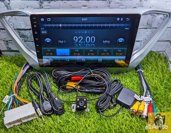 Магнитола 2/32 Hyundai Solaris 2+камера