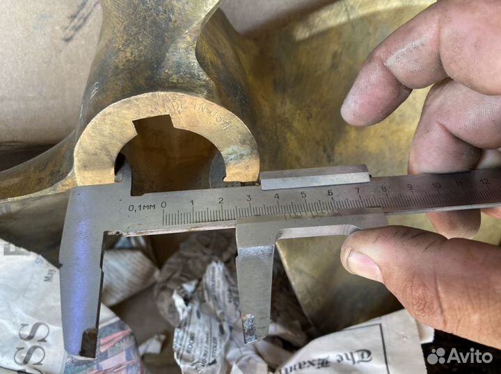 Гребной винт 3х-лопастной 2 шт