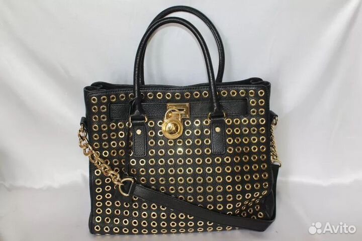 Сумка Michael Kors Gold Hamilton, Large