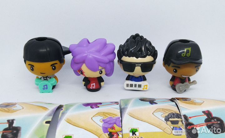 Серии киндер Фанко, Черепашки, Инфинимикс и др