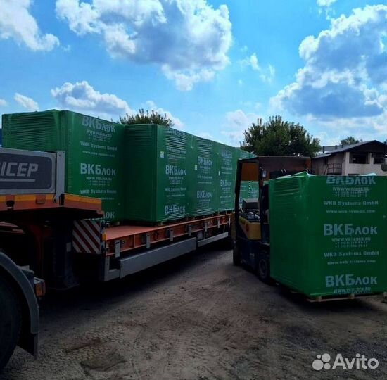 Газоблок с доставкой