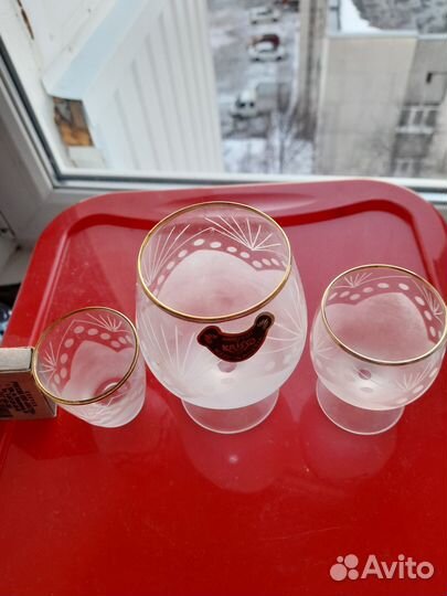 Набор (стопки, рюмки,фужеры) 18 предметов