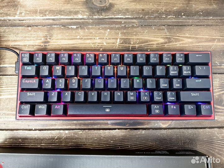 Клавиатура механическая Redragon Fizz RGB