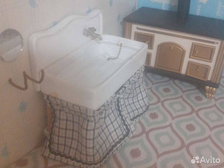 Раковина в миниатюре 1:12