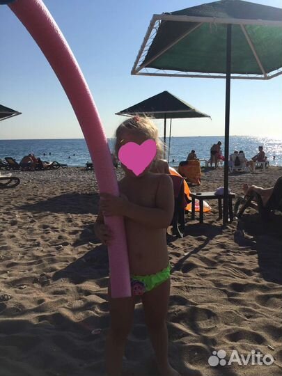 Круг Аквапалка (нудл) с соединителем (коннектором)