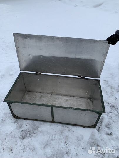 Ящик алюминиевый
