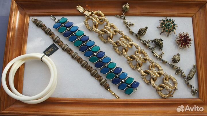 Винтажные браслеты Swarovski Florenza J Grew Anson