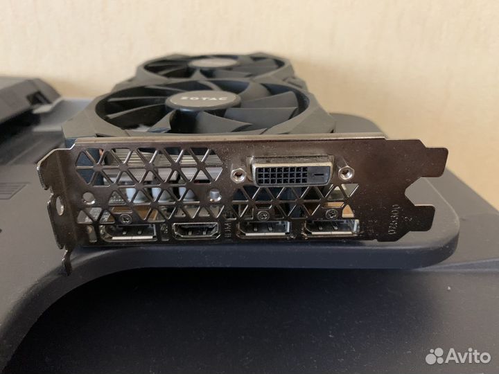 Видеокарта zotac geforce GTX 1060 3GB