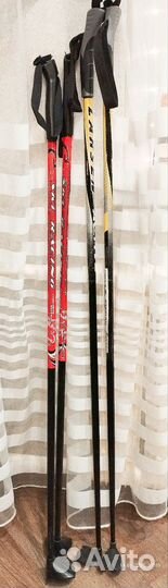 Лыжные палки 110см, 115см