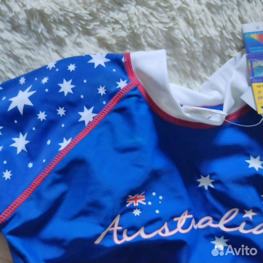 Футболка новая для купания UPF 50+ р.104