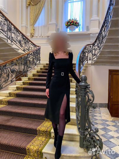 Вечернее платье lichi черное 40-42