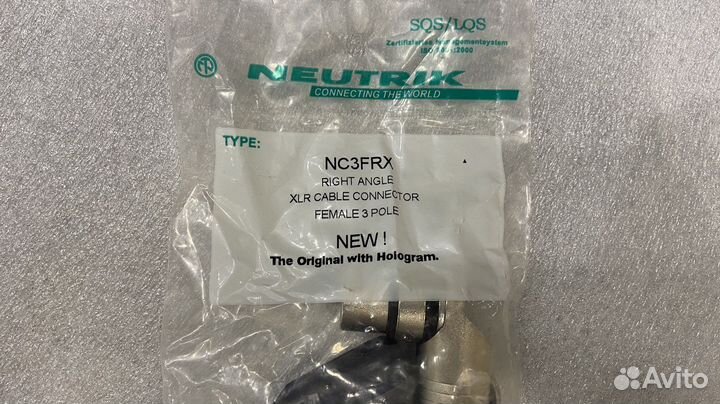 Neutrik xlr nc3frx