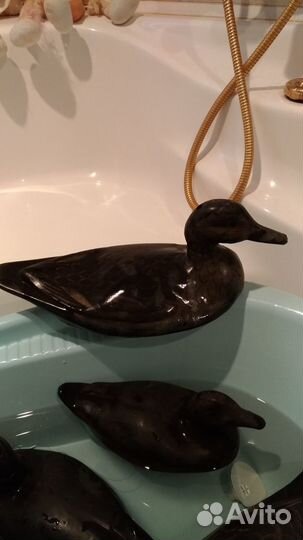 Чучела уток резиновые, комплект 8 шт