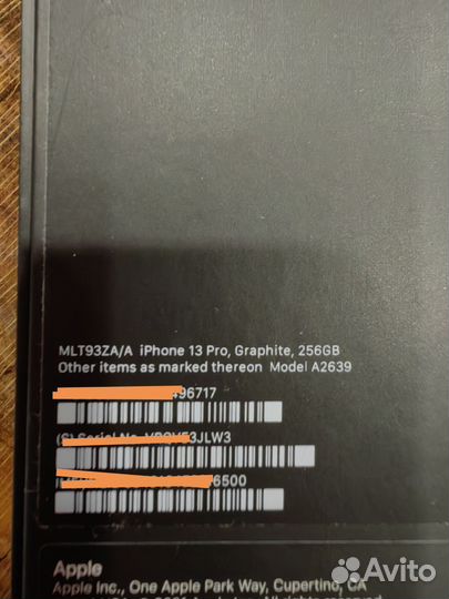 iPhone 13 Pro, 256 ГБ