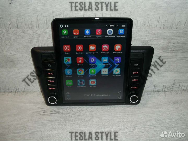 Магнитола Skoda Rapid Tesla Android GPS
