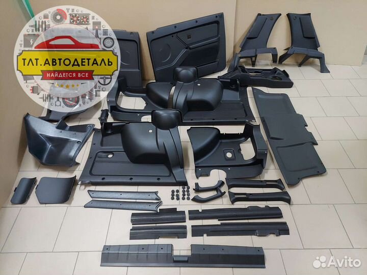 Комплект пластика салона для Нивы 21214, Урбан