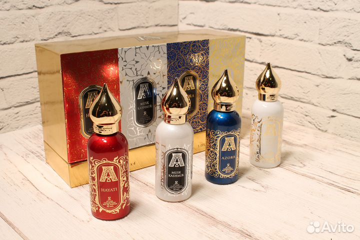 Женский набор Attar 4 по 30 мл
